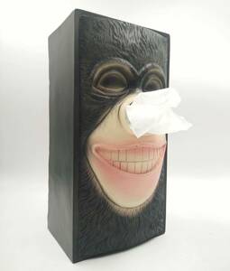 ユニークなシェイクスピアティッシュボックス 【色：Orangutan】 ※送料無料