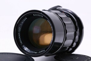【極上品】PENTAX Super-Multi-Coated TAKUMAR 6×7 200mm F4 no.8243549 中判カメラ用レンズ ペンタックス #12483