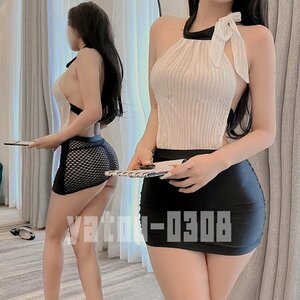 H623　コスプレウェア　女教師　秘書　透け透け　メッシュ　ミニスカート　シースルー　トップス　セクシーランジェリー　ナイトウエア