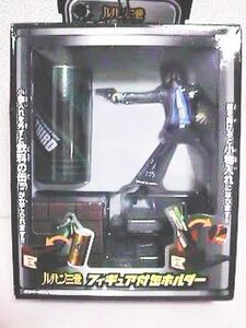 非売品◆ルパン三世 次元大介フィギュア付缶ホルダー(新品)