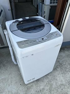 【洗濯槽分解洗浄済み】SHARP シャープ 2018年 ES-GV8B 8.0kg 洗濯機 インバーター制御