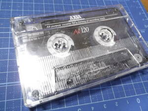 使用済み 中古 カセットテープ　AXIA　a1　ノーマル　 Type1　120分 1本 　爪あり　No.8004