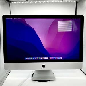 【1円スタート】【動作良好品】 Apple iMac Retina 5K 2017年 Core i7 7700K Radeon Pro575 32GB SSD 1TB 27インチ 5K