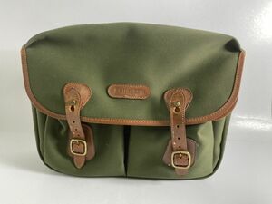 【外観特上級】Billingham Hadley ビリンガム ハドレー オリーブ タン ショルダーバッグ カメラバッグ #e8450