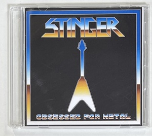 M5409◆STINGER◆OBSESSED FOR METAL(1CDR)輸入盤/ギリシャ産ヘヴィメタル