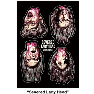 ロッキンジェリービーン EROSTIKA Sticker Sheet Series ステッカーシート Severed Lady Head