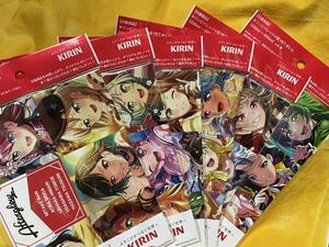 即決◆非売品◆KIRIN■バンドリ! ガールズバンドパーティ【オリジナル A5 ノート 6種】新品・未開封品■ガルパ■キリンビバレッジ