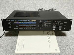 Roland JV-1080 中古動作品 内部バッテリー新品交換済