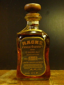特級「RACKE」12年 西ドイツ時代のウイスキー1980年代以前の”ラッケ” rauchzart 12 JAHREALT 40%vol 0.7L 従価　 RACKE-0404-A