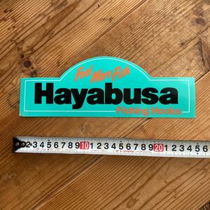 ハヤブサ　HAYABUSA ステッカー　釣具　釣り針