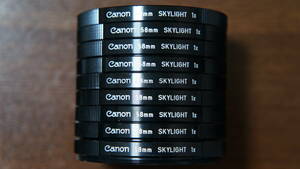 [58mm] Canon SKYLIGHT 1x 保護フィルター FD New FDレンズに 180円/枚