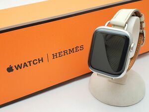 1000円スタート スマートウォッチ Apple Watch HERMES アップルウォッチ エルメス シリーズ8 41MM 付属品有 通電未確認 腕時計類 △△T236