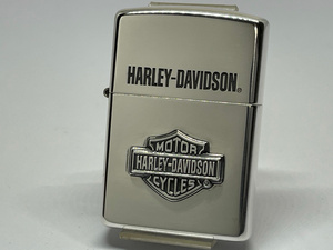 送料無料 ZIPPO[ジッポー]スターリングシルバー HARLEY-DAVIDSON(ハーレーダビッドソン)HDP-バー＆シールド