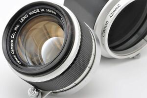 CANON LENS 50mm F1.8 キヤノン レンズ フード キャップ Lマウント L39 日本製 キャノン カメラ Leica ライカ Leitz ライツ 50/1.8 5 18