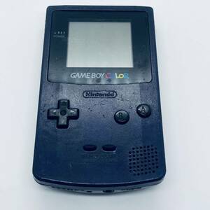 【動作品】Nintendo ゲームボーイカラー パープル/任天堂ニンテンドー GAM GAME BOY COLOR CGB-001