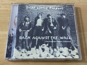 Stiff Little Fingers Back Against The Wall 輸入盤CD 検:Best Punk The Vibrators Clash Radiators Undertones Boys Sham69 Alan Parker