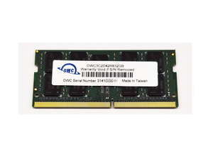 OWC Taiwan Memory DDR4 3200MHz 32GB ｘ1枚 SO-DIMM ECC=Registered仕様 DS923+等のNAS用メモリー