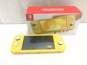 !! Nintendo Switch Lite イエロー 初期化済み ニンテンドースイッチライト 任天堂 HDH-001 マイクロSD32GB