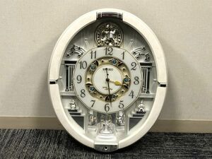 【稼働】SEIKO セイコー RE576A 電波時計 壁掛け時計 からくり時計 ウェーブシンフォニー