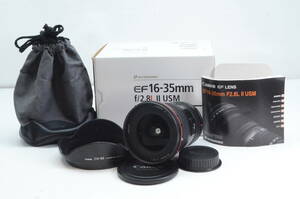 【美品】Canon キヤノン EF16-35mm F2.8L II USM 広角ズームレンズ フルサイズ対応 #2402014