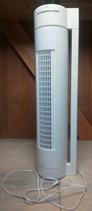 中古品 アピックス 2WAYタワーファン 2012年製品 扇風機 ホワイト サイズ約82×17cm 首降り タイマー リズム 風量切り替え リビング 脱衣場