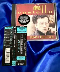 ★Elvis Costello & The Attractions / Punch The Clock●1995年国内流通仕様盤(MSIEC 8, DPAM 9)エルヴィス・コステロ
