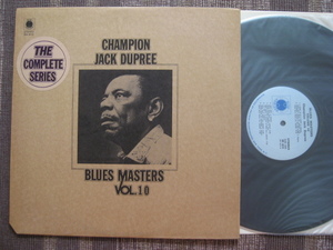 ★CHAMPION JACK DUPREE♪BLUES MASTERS Vol.10 (ScoobyDoobyDoo)★Mick Taylor★BLUE HORIZON BM 4610★US盤★LP★