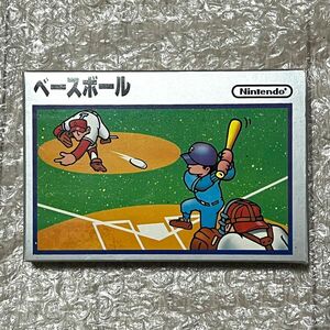 〈準美品・ほぼ未使用・動作確認済み〉FC ファミコン ベースボール BASEBALL ファミリーコンピュータ