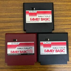 ファミリーベーシック FAMILY BASIC ファミコン FC v3 /60