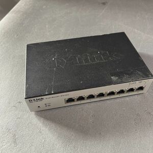 「10_KN1」D-Link DGS-1100-08P/B1 8ポート 現状出品　電源アダプター無し　本体のみ　^A2_2