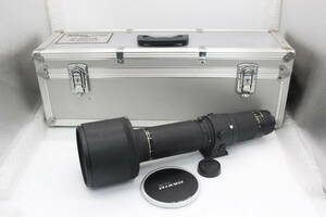【美品 返品保証】 ニコン Nikon Nikkor ED 800mm F8 L37C 122mm フィルター アタッシュケース付き s7142