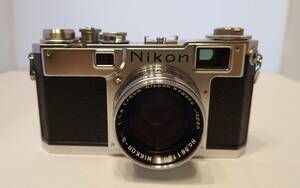 Nikon S2 NIKKOR-S・C 1:1.4 5cm レンジファインダー フィルムカメラ レンズ