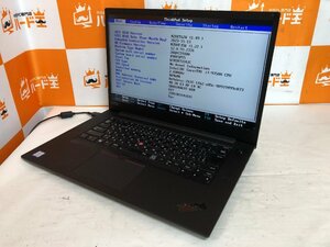 【ハード王】1円～/ノート/Lenovo ThinkPad X1 Extreme 20QVCTO1WW/Corei7-9750H/4GB/ストレージ無/11400-J21