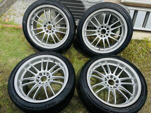 軽量　鍛造　RAYS レイズ VOLK RACING ボルク RE30 18インチ GT-Rサイズ 9.5J+22 4本通し 265/35R18 TE37 CE28