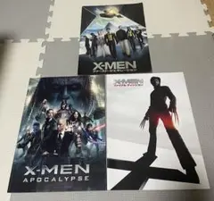 X-MEN 映画パンフレット 3冊 まとめ売り