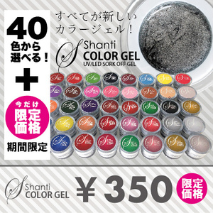 SHANTI GEL カラージェル5g 301：グリーン