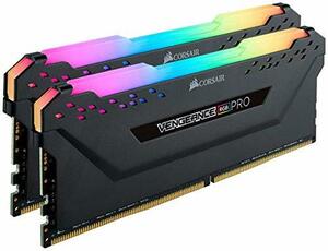 Corsair DDR4-3200MHz デスクトップPC用 メモリ VENGANCE RGBシリーズ 16GB [8GB×2枚] CMW16G