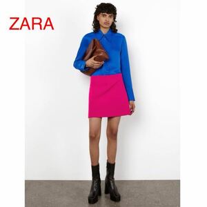 ザラ・ミニスカート/zara/ピンク