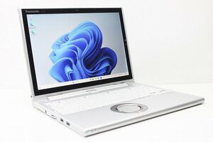 1円スタート ノートパソコン Windows11 2in1PC 第7世代 Core i5 Panasonic レッツノート CF-XZ6 Windows10 SSD256GB メモリ8GB タッチ