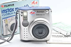 1A-969 FUJIFILM 富士フイルム instax mini 10 チェキ ポラロイド インスタントカメラ