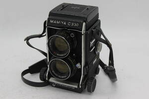 【返品保証】 マミヤ Mamiya PROFESSIONAL C330 ブルードット SEKOR DS 105mm F3.5 二眼カメラ v1022