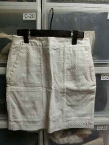 DKNY ショートパンツ 2 ホワイト #SKN6NM0402 ディケーエヌワイ ダナキャランニューヨーク
