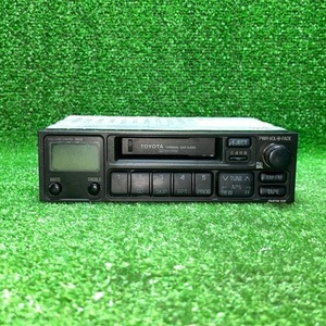 トヨタ　カセット　プレイヤー　3602　1DIN　現状品