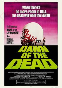 ポスター★映画『ゾンビ』（Dawn of the Dead）（Zombie） 1978年 緑ロゴ★ジョージ・A・ロメロ/ドーン・オブ・ザ・デッド/ホラー