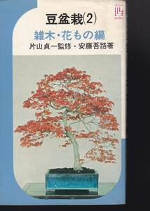 豆盆栽(2)　雑木・花もの編/豆盆栽（3）松柏編　片山貞一・安藤吾路 (著), 2冊