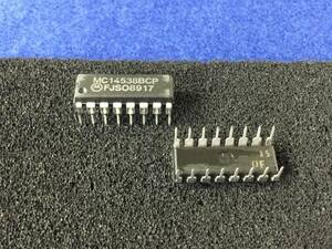 MC14538BCP【即決即送】モトローラ CMOS ロジック 4538 [327TbK/294325M]　Motorola CMOS Logic ４個セット