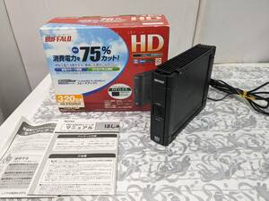 【中古】大阪引取歓迎　バッファロー　USB外付型HDDユニット　HD-ES320U2　320GB　TurboUSB機能　省電力モード　東芝レグザ【KTDI153】