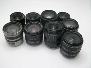 ★ハローカメラ★0439　Canon EF24-85㎜：3.5-4.5【他8本】AF動作のみ確認　他未確認　ジャンク品　【合計9本】1円スタ－ト　