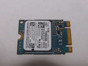 TOSHIBA 東芝 SSD M.2 NVMe Type2230 Gen 3x4 256GB 電源投入回数9回 使用時間2907時間 正常92%判定 KBG30ZMS256G 中古品です