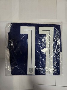 送料無料 事実上の新品 三浦カズ サッカー日本代表Tシャツ1枚